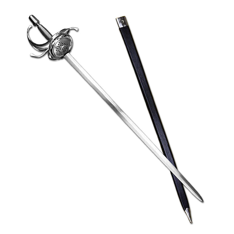 17th Century Pappenheimer Pierced Shell Guard Rapier