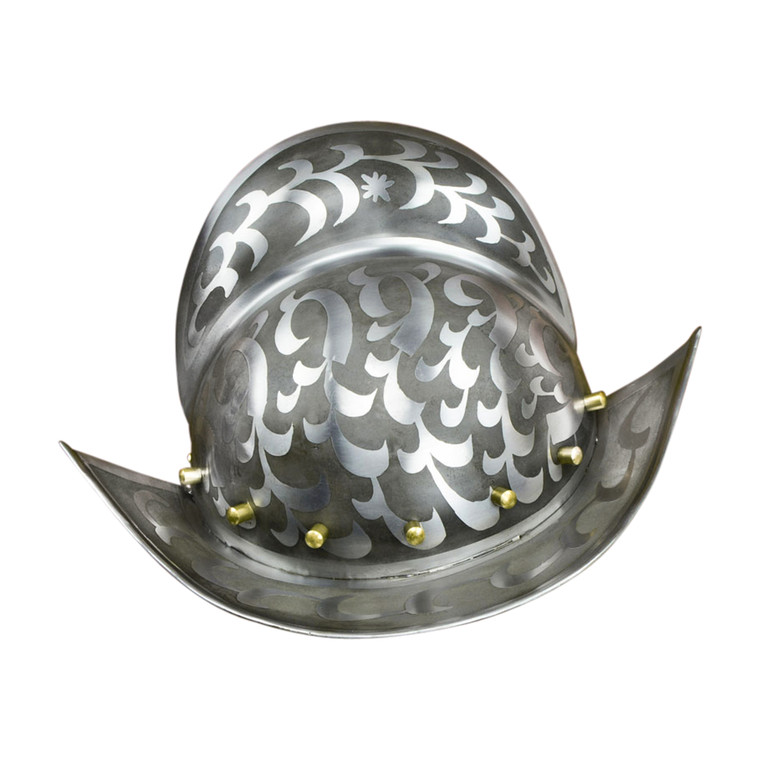 Etched Combed Morion – 18 Gauge Steel – Deepeeka