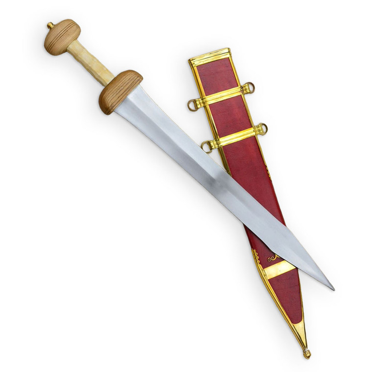 Roman Mainz Gladius – Red Scabbard – Deepeeka