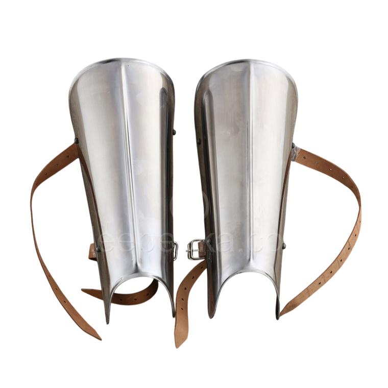 Ridged Greaves – 18 Gauge – Deepeeka