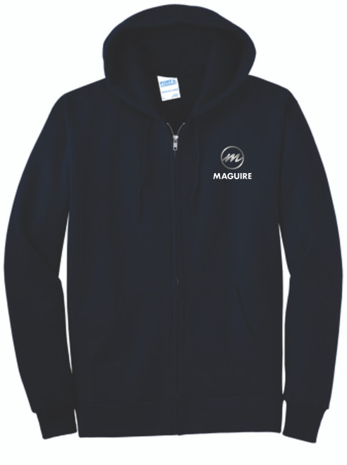 Maguire - Port & Company® TALL Essential Fleece Full-Zip Hooded Sweatshirt