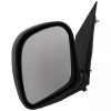 Manual Mirror For 1996-2002 Chevrolet Express 3500 Left Manual Fold Textured