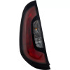 Tail Light Set For 2014-2019 Kia Soul Left and Right Clear/Red Halogen CAPA