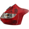 Tail Light Set For 2012-2014 Ford Focus Left and Right Halogen With Bulb 2Pc