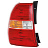 Halogen Tail Light Set For 2005-10 Kia Sportage Amber/Clr/Red w/Bulbs 2Pcs CAPA