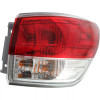 Halogen Tail Light Set For 2013-17 Nissan Pathfinder Clr/Red w/ Bulbs 2Pcs CAPA