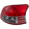 Halogen Tail Light For 2007-2011 Toyota Yaris Sedan Right Clear & Red Lens CAPA