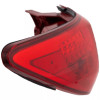 Halogen Tail Light For 2009-2012 Chevrolet Traverse Left Red Lens w/ Bulbs CAPA