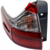 Tail Light Set For 2015-2019 Toyota Sienna LH RH Inner Outer Clear/Red/LED CAPA