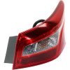 Tail Light Lamp Assembly For 2016-2019 Nissan Sentra Right Side Outer With Bulb