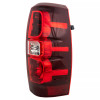 Halogen Tail Light Set For 2007-13 Chevy Avalanche Clear/Red w/ Bulbs 2Pcs CAPA