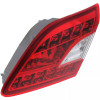 Halogen Tail Light Set For 2013-15 Nissan Sentra Inner Clr/Red w/Bulbs 2Pcs CAPA