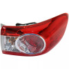 Tail Light For 2011-2013 Toyota Corolla Set of 2 Left and Right Side Outer CAPA