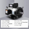 VEVOR 7.5HP Air Compressor Motor, 230V 30 Amps Electric Motor, 3450RPM 184T Fram