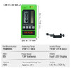 VEVOR Laser Receiver for Laser Level, 197 ft Working Range, Green Laser and Red 