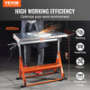 VEVOR Welding Table 30" x 20", 400lbs Load Capacity Steel Welding Workbench Tabl