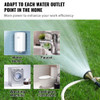 VEVOR 120W Water Pressure Booster Pump, 110V AC,396 GPH 21.75 PSI Household Home