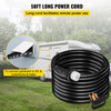 VEVOR 50Ft 50 Amp Generator Extension Cord STW 6/3 + 8/1 Generator Cord 125V 250V Generator Power Cord N14-50P & SS2-50R & CS6364 Twist Lock Connectors