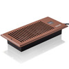 VEVOR Register Booster Fan, Quiet Vent Booster Fan Fits 4” x 10” Register Holes, with Remote Control and Thermostat Control, Adjustable Speed for Heating Cooling Smart Vent, Brown