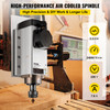 VEVOR Air Cooled Spindle Motor 2.2KW CNC Spindle Motor 220V Square Air Cooled Spindle Motor ER20 Collet 24000 RPM CNC Spindle 5A Spindle Motor 400 Hz for CNC Router Engraving Milling Grind Machine