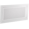VEVOR Flood Vent, 8" Height x 16" Width x 2" Depth Foundation Flood Vent,to Reduce Foundation Damage and Flood Risk, White, Wall Mounted, for Crawl Spaces, Garages & Full Height Enclosures