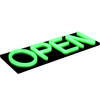 VEVOR LED Open Sign, 20" x 7" Neon Open Sign for Business, Adjustable Brightness Green Neon Lights Signs with Remote Control and Power Adapter, for Restaurant, Bar, Salon, Shop, Hotel, Window, Wall