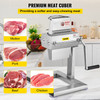 VEVOR 5 in/12.5 cm Cutting Width Manual Steak Tenderizer with Stainless Steel Blades and C-Clamp Combs, 12.4 x 9.8 x 17.1in / 31.5 x 25 x 43.5 cm, Sliver