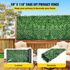 VEVOR Ivy Privacy Fence Screen, 59"x118" PP Faux Leaf Artificial Hedges, 3-Layers Indoor or Outdoor Greenery Leaves Panel, Multi-use for Garden, Yard, Decor, Balcony, Patio, Home, Green