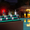 VEVOR LED Lighted Liquor Bottle Display Bar Shelf RF & App Control 60" 3-Step