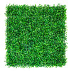 VEVOR Artificial Boxwood Panel UV 24pcs Boxwood Hedge Wall Panels Artificial Grass Backdrop Wall 10" X 10" 4 cm Green Grass Wall, Fake Hedge for Decor Privacy Fence Indoor, Outdoor Garden Backyard