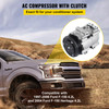 VEVOR A/C Compressor w/ Clutch 58151 FS10 for 97-06 Ford F-150, Heritage 4.2L 4.6L 5.4L