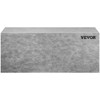 VEVOR Tile Shower Seat, 47.2" x 16" x 20" Ready to Tile Shower Seat, Factory Waterproof & 100% Leak Proof Tileable Shower Corner Seat, 440lbs Load-Bearing Rectangular Board Shower Bench, Grey