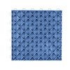 VEVOR Garage Tiles Interlocking, 12 x 12 x 0.53 inch 50 Pack Garage Floor Covering Tiles, Non-Slip Double-Sided Texture Garage Flooring Tiles, for Garages, Basements, Repair Shops, Blue