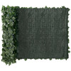 VEVOR 39"x98" Artificial Faux Ivy Leaf Privacy Fence Screen with Mesh Cloth Backing