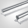 VEVOR 2 Sets Linear Rail Sbr20-1000mm Sbr20-1200mm Shaft Rod Lathes High Rigidity