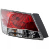 Halogen Tail Light For 2008-2012 Honda Accord Sedan Left Clear/Red w/ Bulbs CAPA