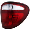 Halogen Tail Light Set For 2001-2003 Dodge Grand Caravan Clear & Red Lens 2Pcs