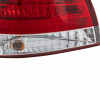 Halogen Tail Light For 2006-07 Hyundai Sonata Left Outer Clear/Red Lens w/ Bulbs