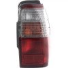 Halogen Tail Light Set For 1996-1997 Toyota 4Runner Clear/Red w/ Bulbs 2Pcs