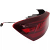 Tail Light Set For 2019-2022 Kia Forte Left and Right Outer Red Lens Halogen