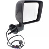 Power Heated Mirrors For 2014 Jeep Wrangler Driver and Passenger Side Paintable