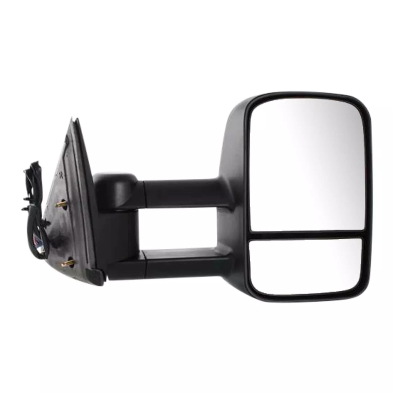 Power Towing Mirror For 2003-2006 Chevy Silverado 1500 Manual Fold Textured 2Pc