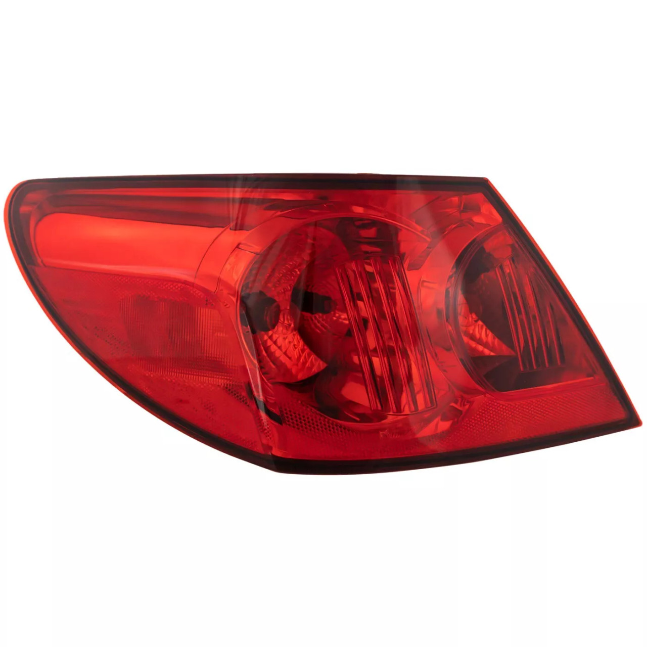 Halogen Tail Light For 2009-2010 Chrysler Sebring Sedan Left Outer Red Lens