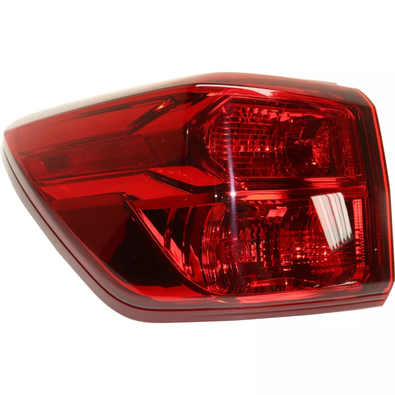Tail Light Set For 2017-2019 Nissan Pathfinder LH Inner Outer Clear/Red CAPA