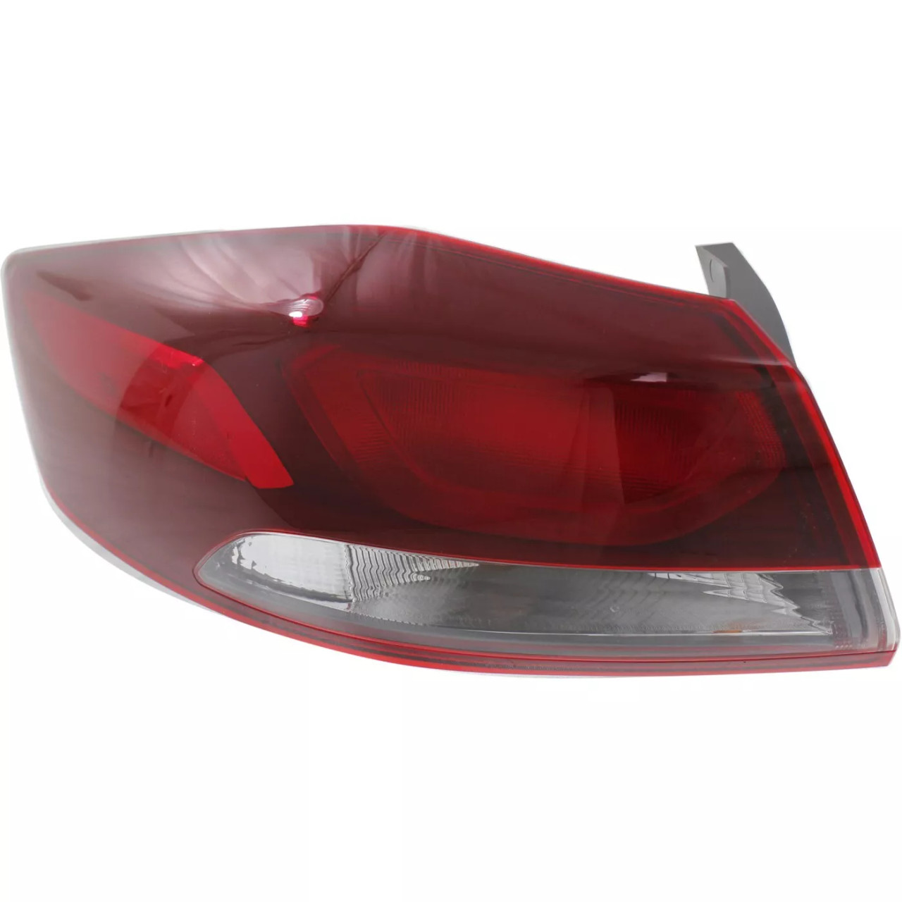 Tail Light Set For 2017-2018 Hyundai Elantra LH RH Outer Clear/Red Halogen/LED