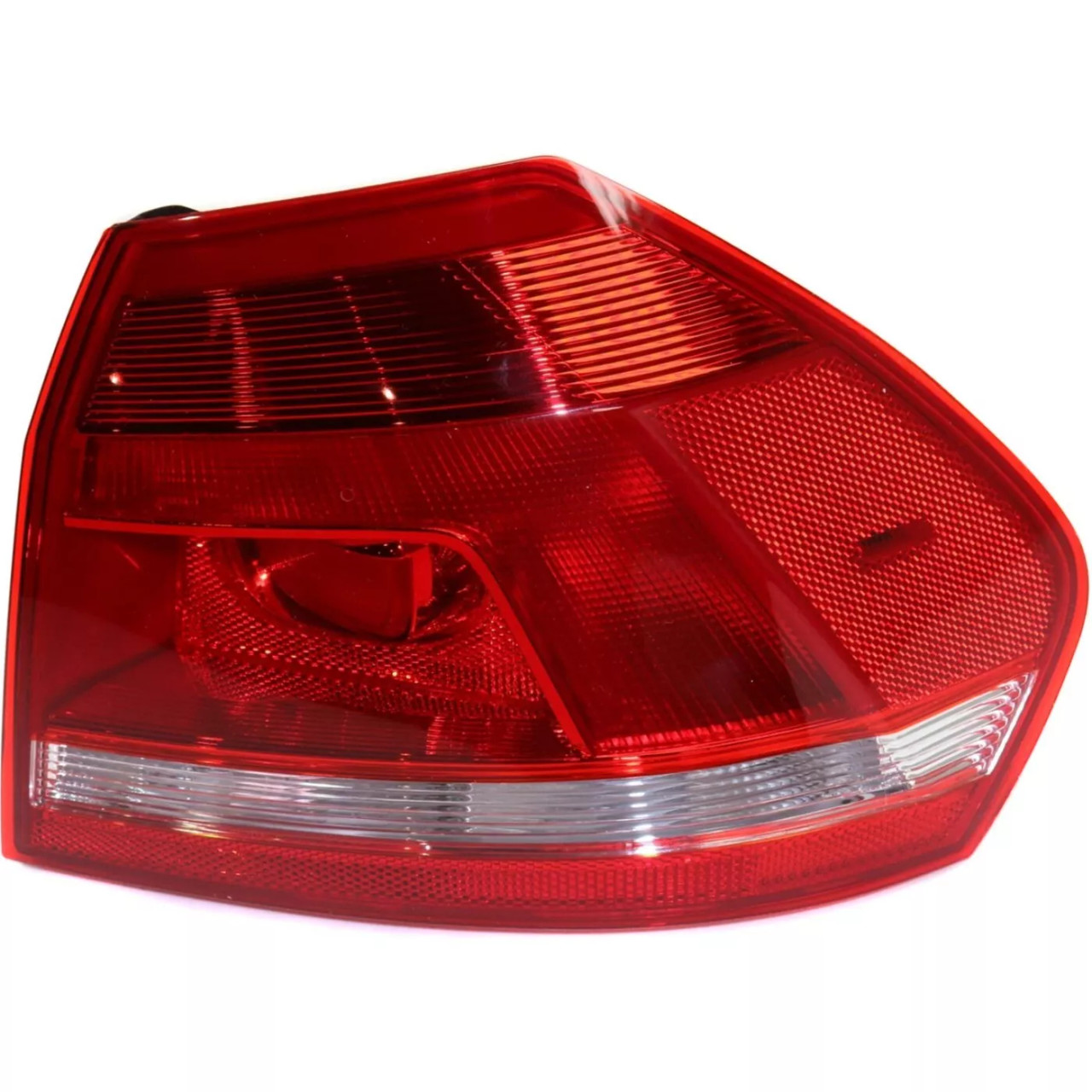 Tail Light Set For 2012-2015 Volkswagen Passat LH RH Outer Clear/Red CAPA