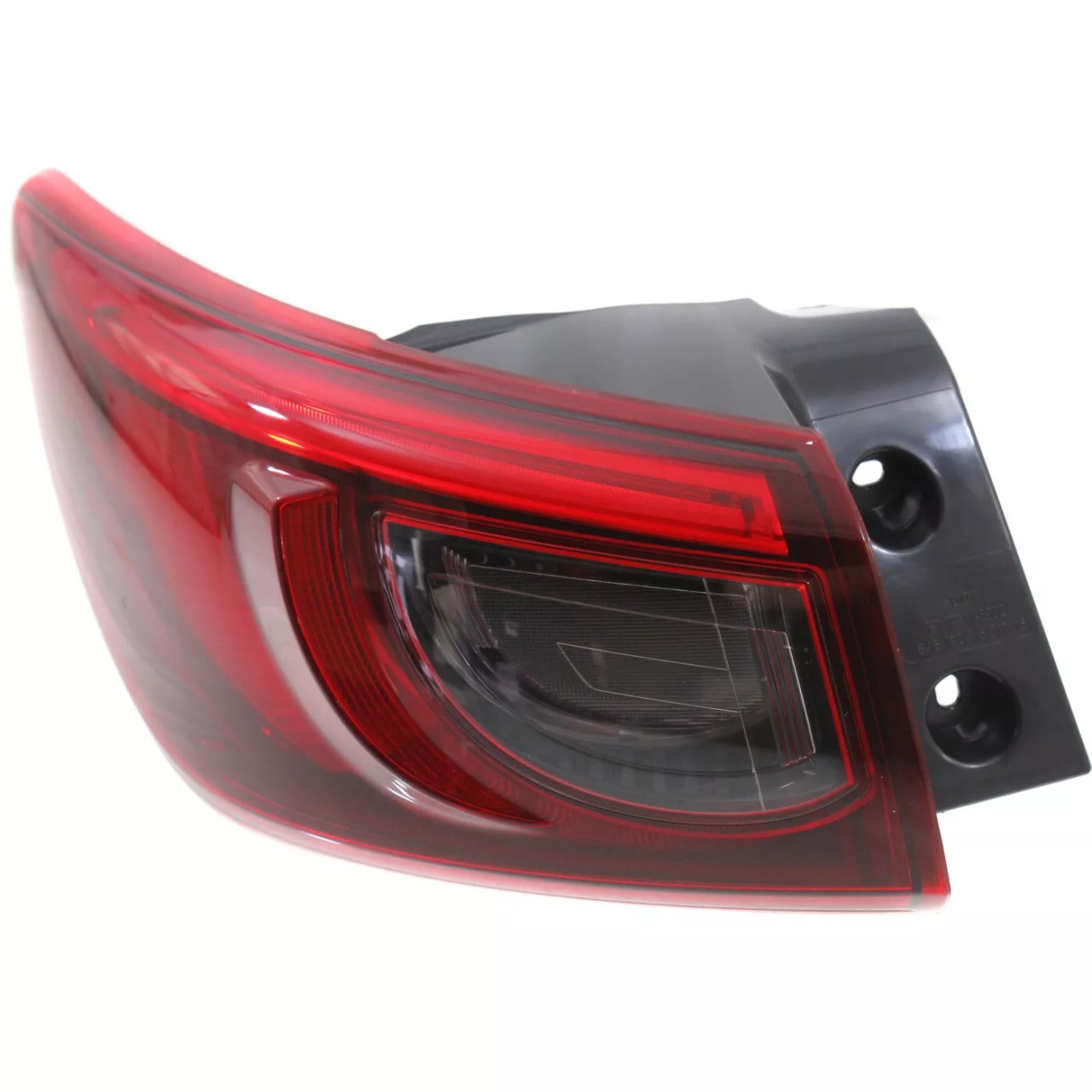 Tail Light Set For 2016-2018 Mazda CX-3 Left and Right Outer Clear/Red LED