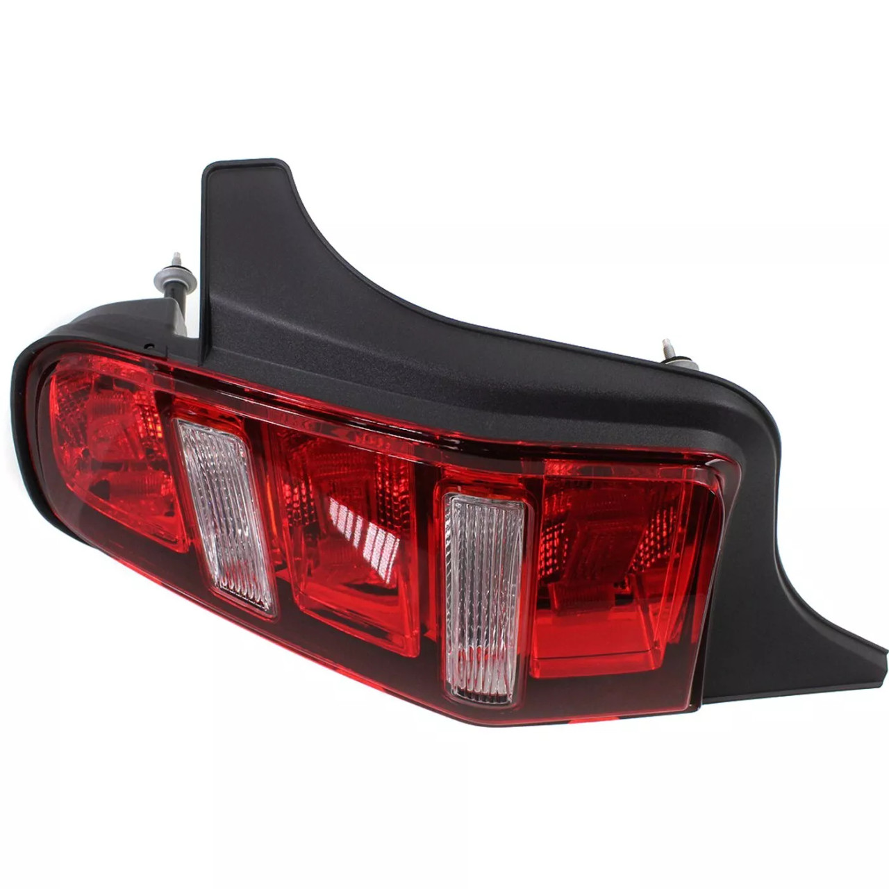 Halogen Tail Light For 2010-2012 Ford Mustang Left Clear & Red Lens CAPA