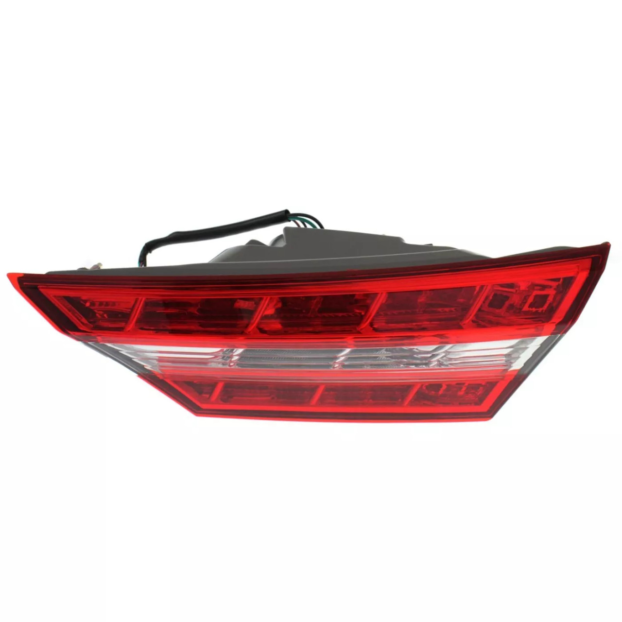 Halogen/LED Tail Light Set For 2013-15 Toyota Avalon Inner Clr/Rd w/Blb 2Pc CAPA