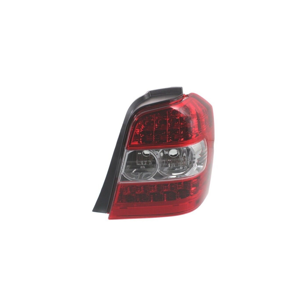 Halogen Tail Light Set For 2006-2007 Toyota Highlander Hybrid Clear/Red 2Pcs